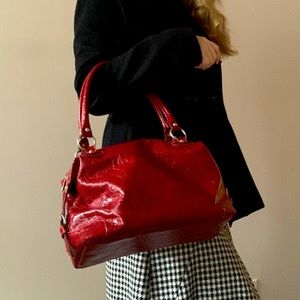 Vintage Buaré Faux Leather Purse Handbag 1990